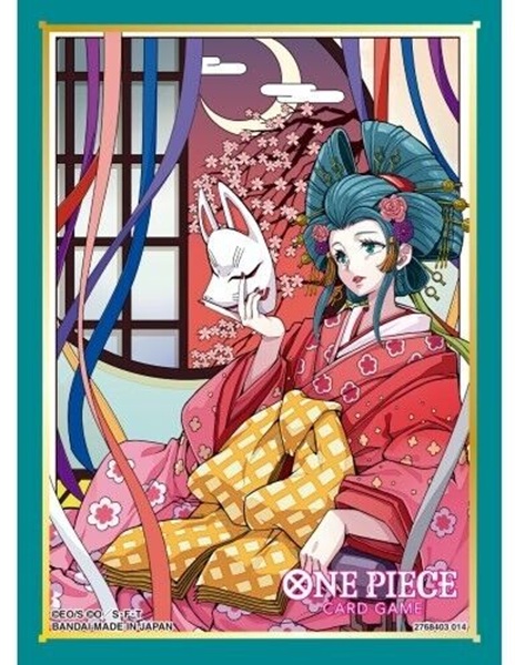 70 Lommer One Piece Card Game Official Sleeves Store Edition Vol 10: Kouzuki Hiyori Deck Protector Sleeves