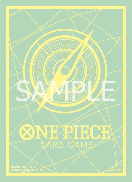 70 Lommer One Piece Card Game Official Sleeves Vol : Standard Mint Green Lemon Deck Protector Sleeves