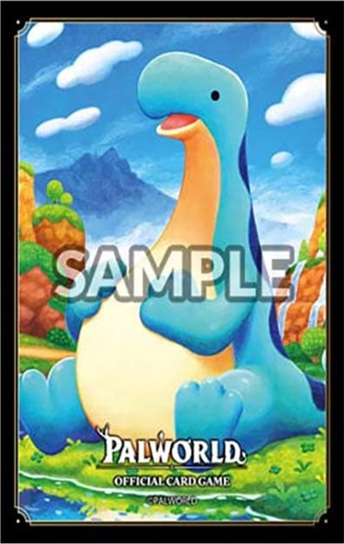 75 Lommer Palworld Official Card Game: Relaxaurus Hungry Gunner Deck Protector Sleeves