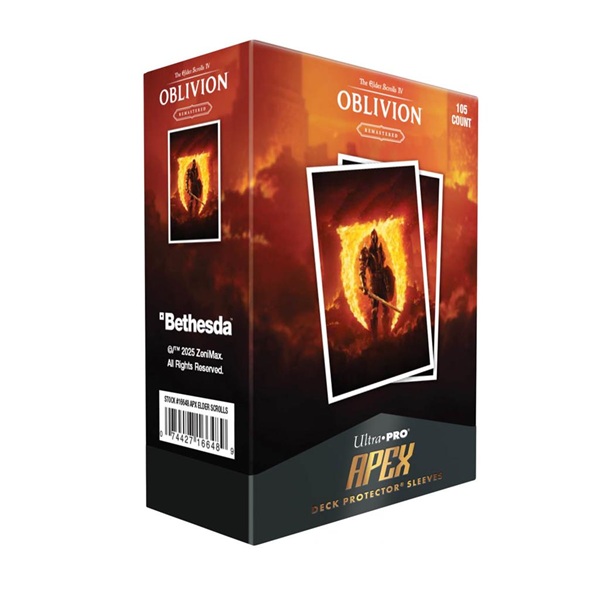 105 Lommer The Elder Scrolls Iv: Oblivion Remastered Apex Matte Deck Protector Sleeves Ultra Pro 16648