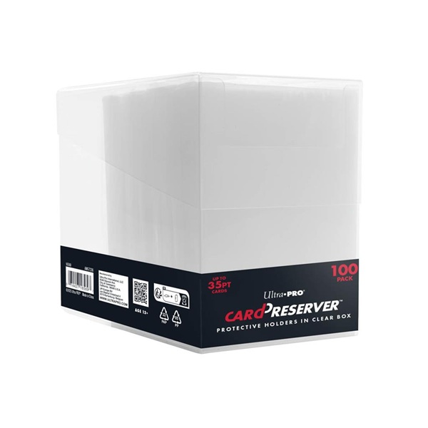 100 Lommer Ultra Pro Card Preservers In Clear Box Sleeves 16569