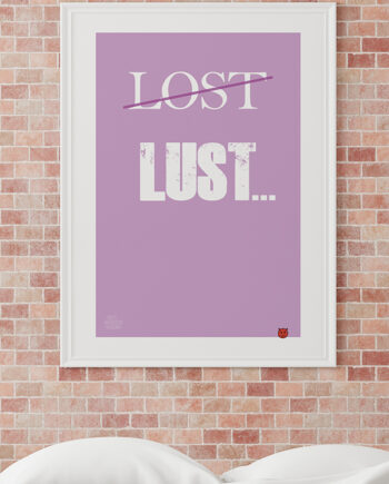 Lost Lust-plakat 21   29    A4  Kr  199 -