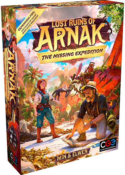 Lost Ruins Of Arnak: The Missing Expedition Board Game