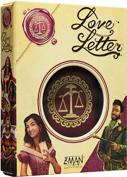 Love Letter -man Games Boxed Edition Bluffing Tempest Card Game
