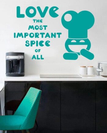 Love Spice Wallsticker