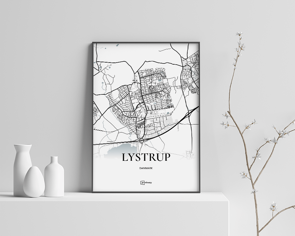 Lystrup Plakaten 21 30 Cm  A4