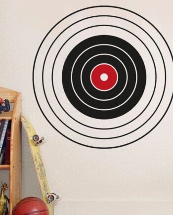 Målskive Wallsticker