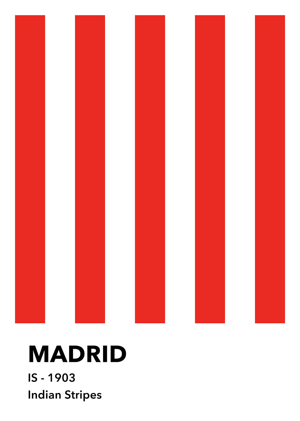 Madrid Indian Stripes Af Olé Olé