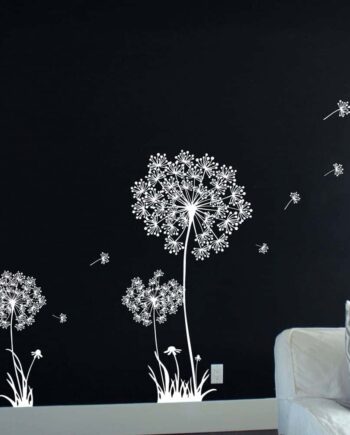 Mælkebøtter Samlet Wallsticker