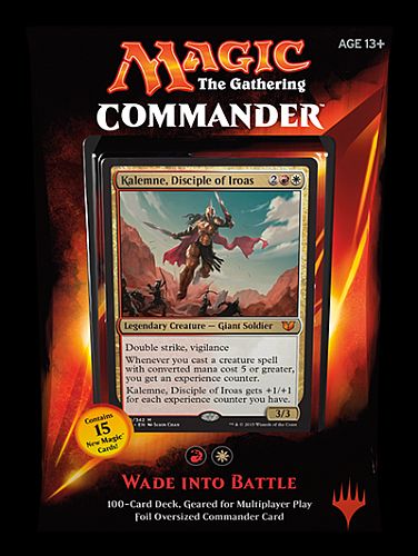 Magic Commander 2015  Edh  Multiplayer Deck   195 184  -hvid: Wade Into Battle 100 Kort 15 Nye Kort