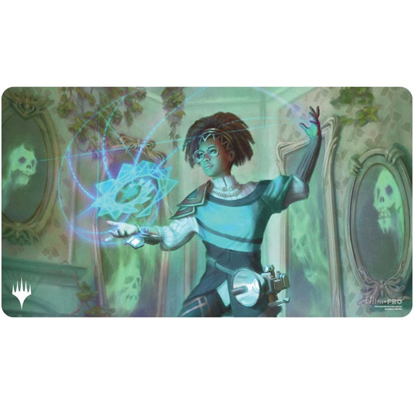 Magic Spillem 195 165 Tte Playmat Duskmourn Commander Zimone Mystery Unraveler Ultra Pro 38613