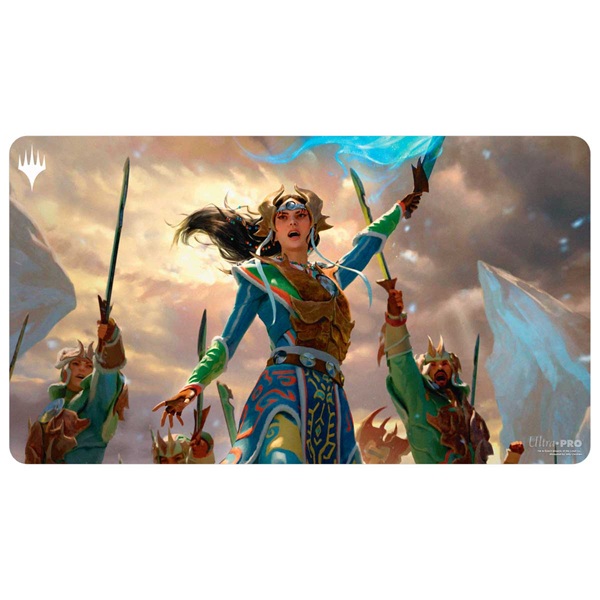 Magic Spillem 195 165 Tte Playmat Tarkir: Dragonstorm Commander Eshki Temur 226 128 153 Roar Temur Roar Ultra Pro 38833