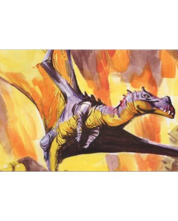 Magic Spillem 195 165 Tte  Playmat  The Lost Caverns Of Ixalan: V7 Bonehoard Dracosaur Ultra Pro  38100