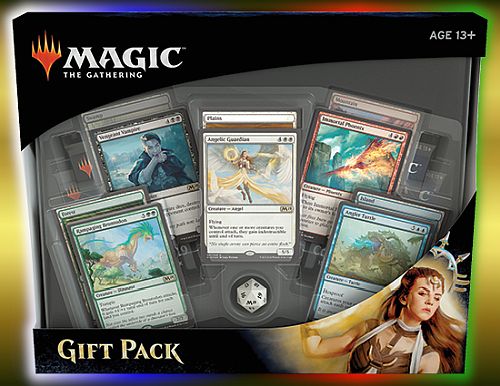 Magic The Gathering Gift Pack 2018   Eksklusive Foil Rares    Foil Basics     Booster Packs