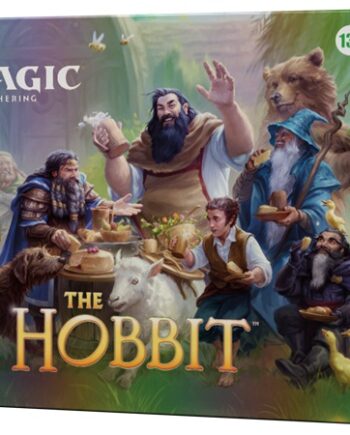 Magic: The Gathering The Hobbit Gift Bundle  Fat Pack    Collector     Play Boosters  Terning  Promokort  30 Lande  15 Foil  Mm