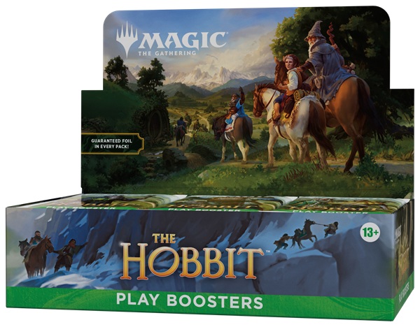 Magic: The Gathering The Hobbit Play Booster Box Display 30 Play Boosters Box Topper