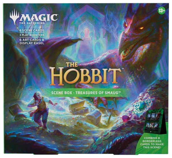 Magic: The Gathering The Hobbit Scene Box: Treasures Of Smaug Promokort Play Boosters Art Cards