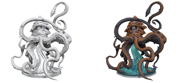 Magic: The Gathering Unpainted Magic Miniatures: Reservoir Kraken Wzk90563