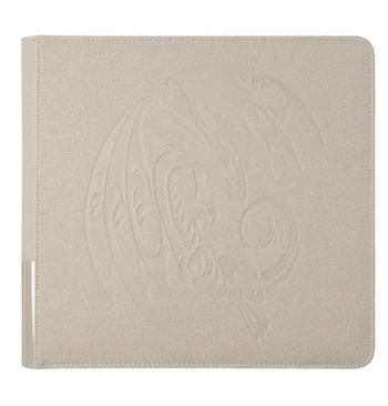 Mappe Card Codex 576 Portfolio 12 24: Ashen White  Plads Til 576 Kort  Dragon Shield  Dragonshield   At-39412