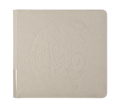 Mappe Card Codex 576 Portfolio 12 24: Ashen White Plads Til 576 Kort Dragon Shield Dragonshield At-39412