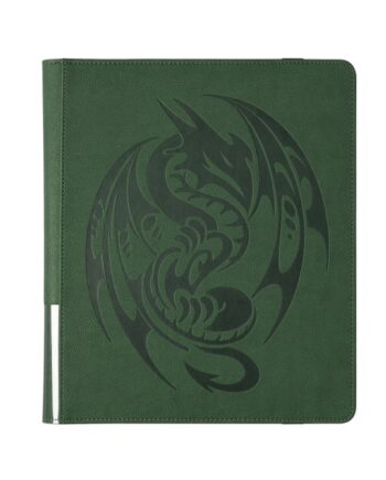 Mappe Card Codex 360 Portfolio: Forest Green 18x20  Plads Til 360 Kort  Dragon Shield  Dragonshield   At-39341