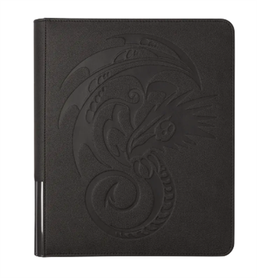 Mappe Card Codex Zipster Regular Portfolio: Iron Grey Ringbind Album Dragon Shield Dragonshield At-38011