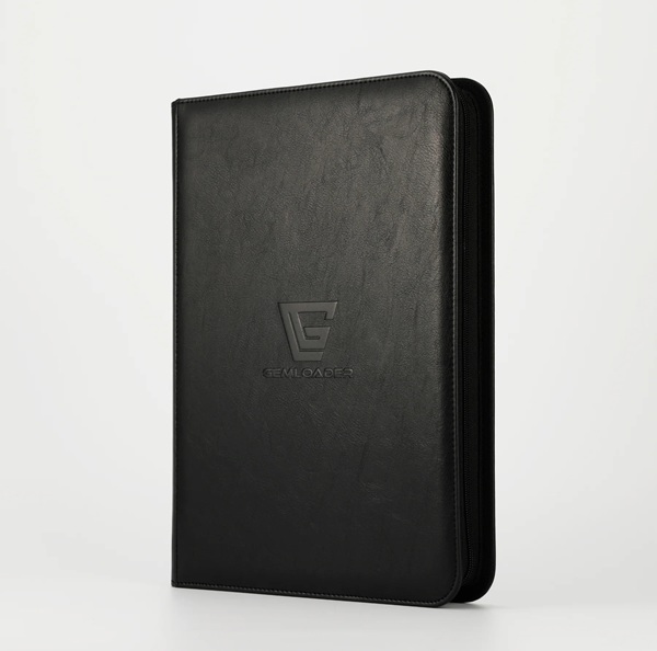 Mappe Gemloader Premium Collector Binder: Black Holder 360 Kort