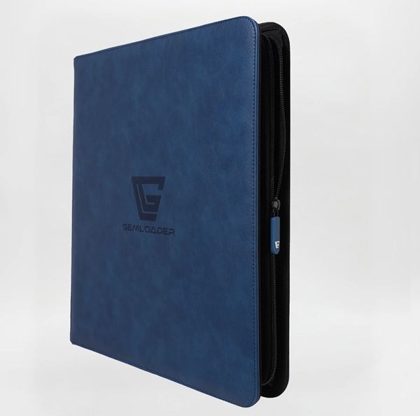 Mappe Gemloader Premium 12-pocket Binder: Blue Holder 480 Kort