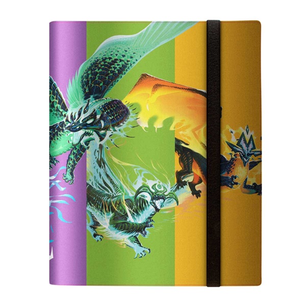Mappe Magic Tarkir: Dragonstorm -pocket Pro-binder: Prerelease Key Artwork Plads Til 360 Kort Ultra Pro 38824