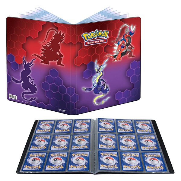 Mappe Pokemon Koraidon Miraidon Album -pocket Holder 180 Kort Ultrapro 16184