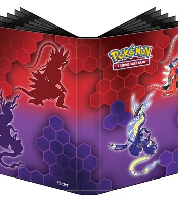 Mappe Pokemon: Koraidon   Miraidon Pro-binder 18x20  Plads Til 360 Kort  Ultra Pro  16188