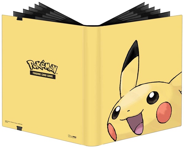 Mappe Pokemon: Pikachu 2025 -pocket Pro-binder 18x20 Plads Til 360 Kort Ultra Pro 16541