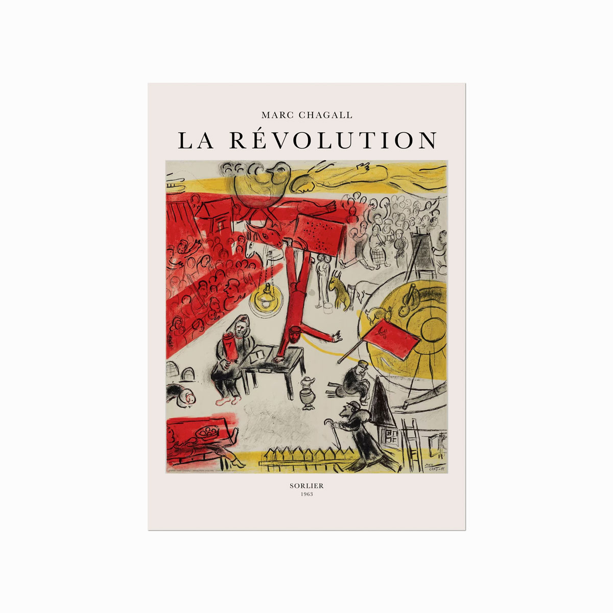 Marc Chagall  La Révolution