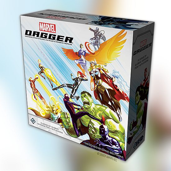 Marvel Dagger Cooperative Superhero Board Game