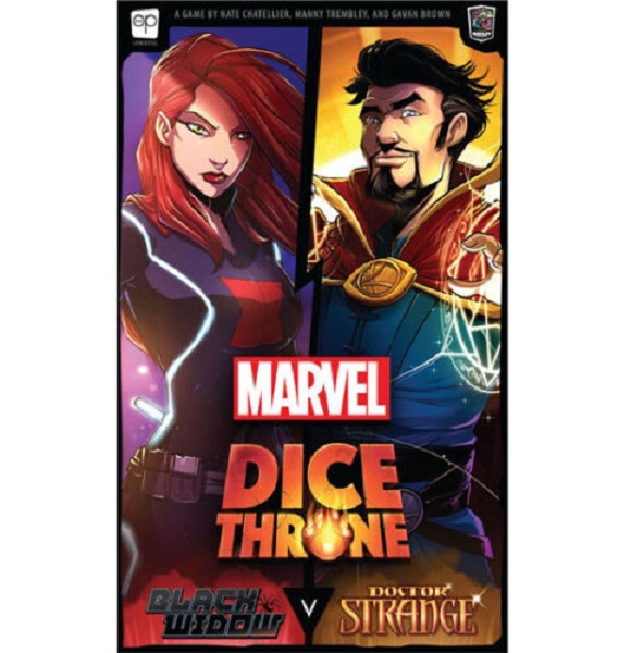 Marvel Dice Throne: -hero Box Black Widow Vs Dr Strange