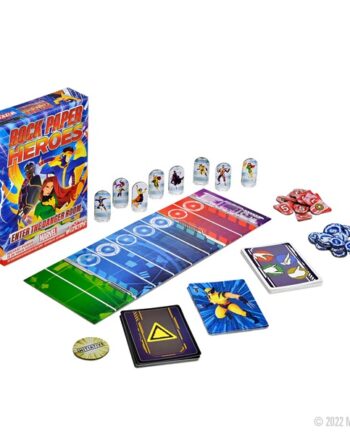 Marvel: Rock Paper Heroes Enter The Danger Room Board Game