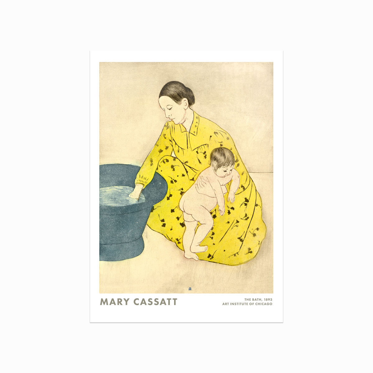 Mary Cassatt Plakat  The Bath