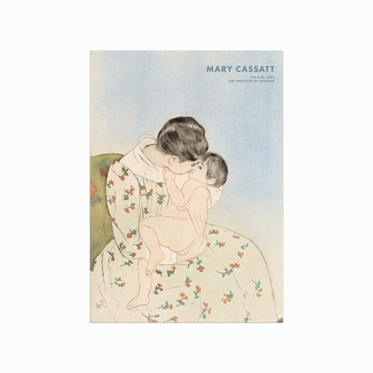 Mary Cassatt Plakat  The Kiss