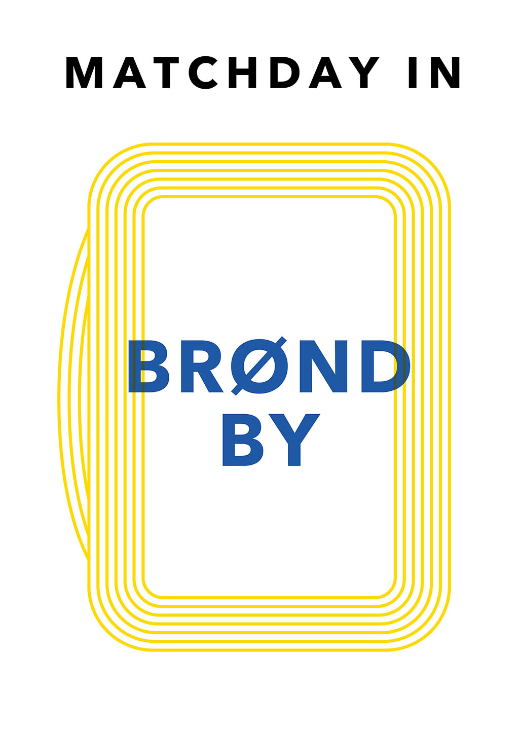 Matchday In Brøndby Af Olé Olé