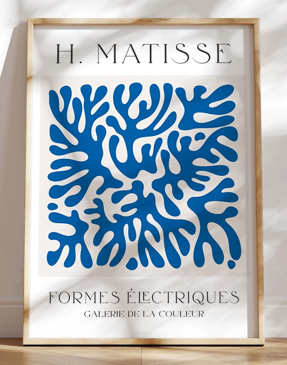 Matisse Cut Out Plakat Formes électriques