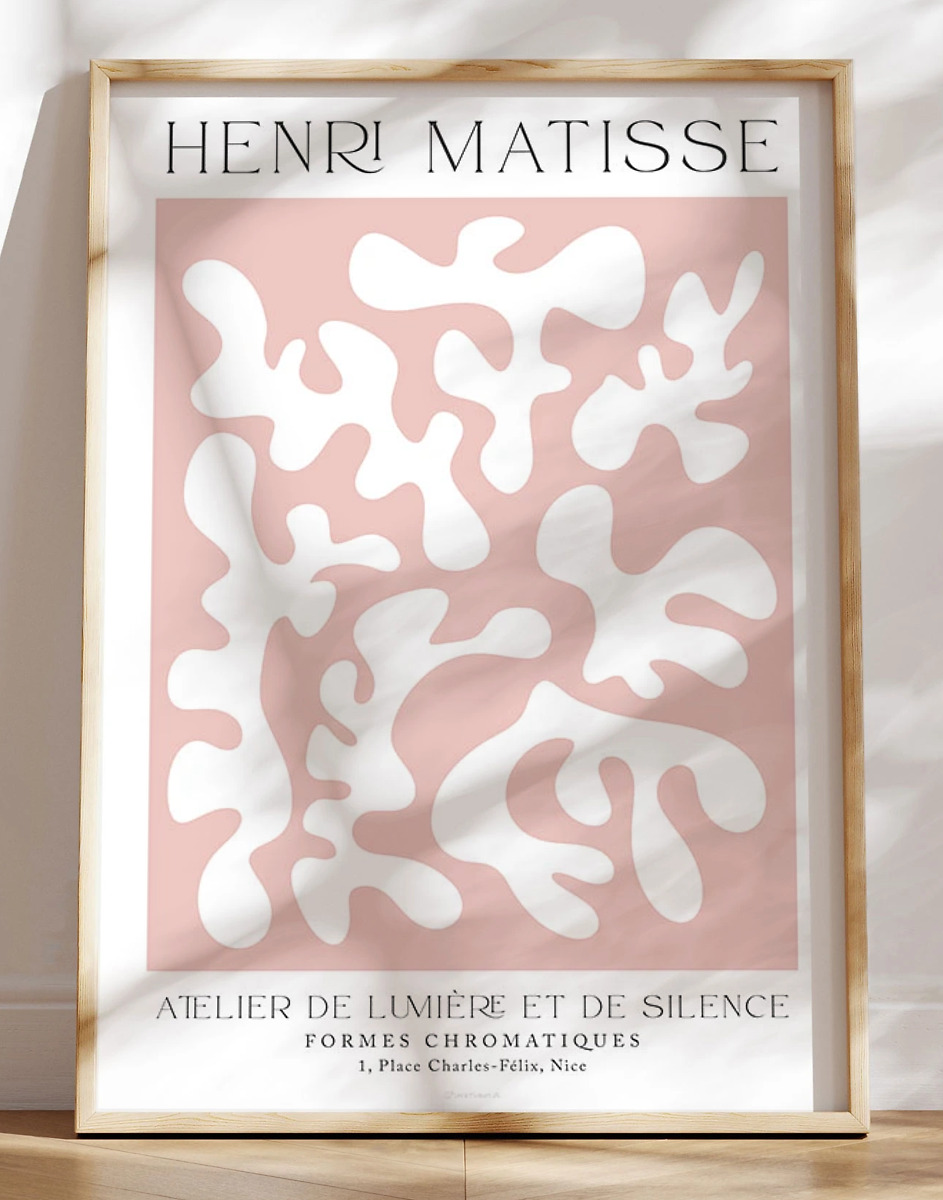 Matisse Inspireret Plakat Formes Chromatiques