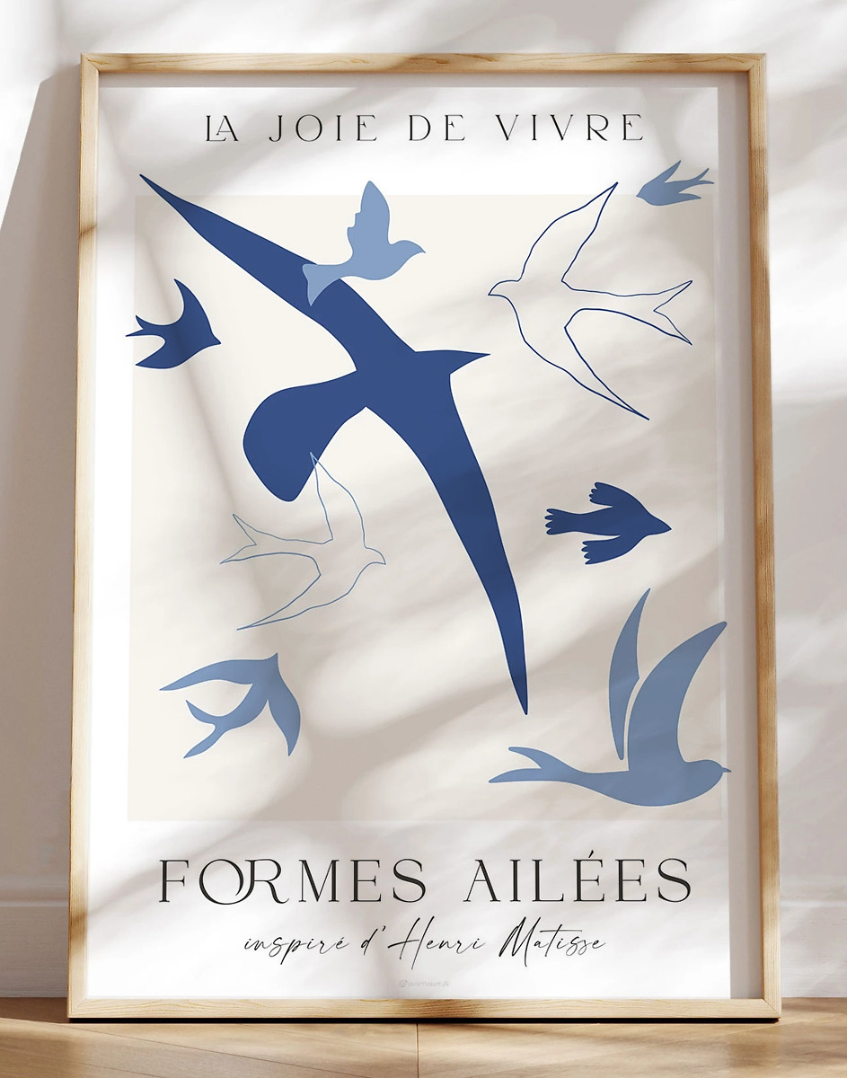 Matisse Og Fuglene Formes Ailées