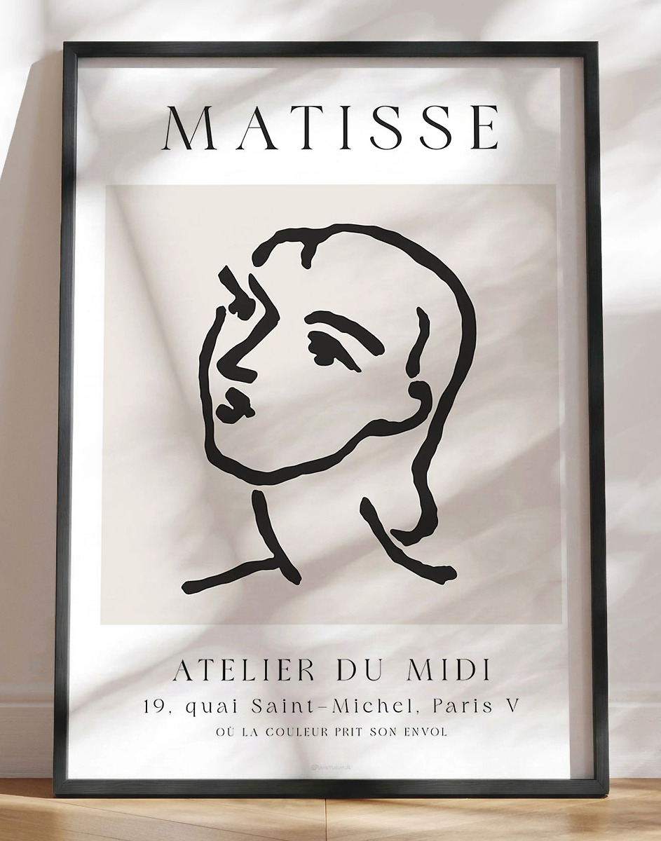 Matisse Skitse Woman   Face