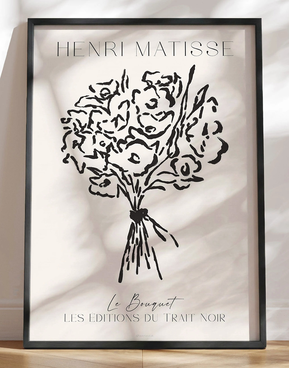Matisse-inspireret Plakat Le Bouquet