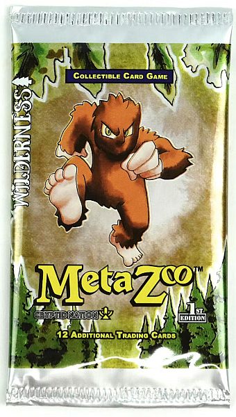 Metazoo Tcg: Cryptid Nation Wilderness 1st Edition Booster Pack