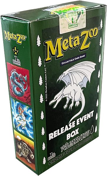 Metazoo Tcg: Cryptid Nation Wilderness 1st Edition Release Event Box Deck Boosters