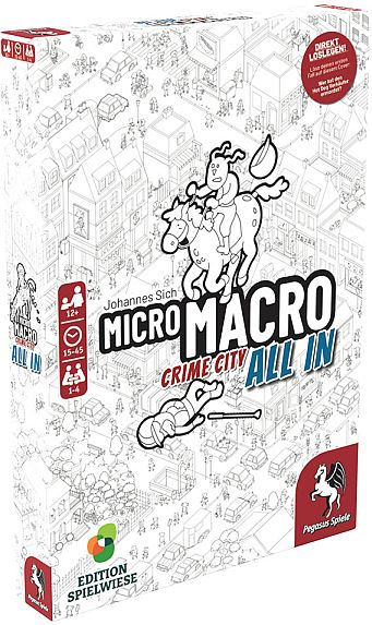 Micromacro: Crime City Engelsk Board Game