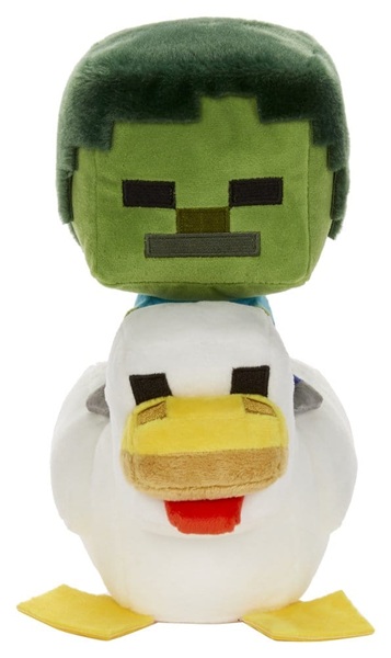 Minecraft Chicken Jockey Deluxe Plush Figure 20cm