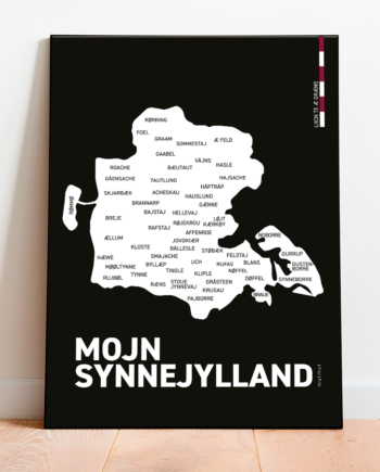 Mojn Synnejylland 50x70 Sort