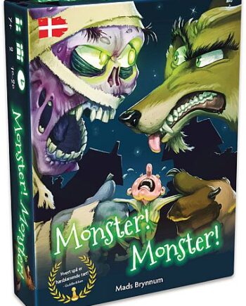 Monster  Monster   Dansk  Board Game